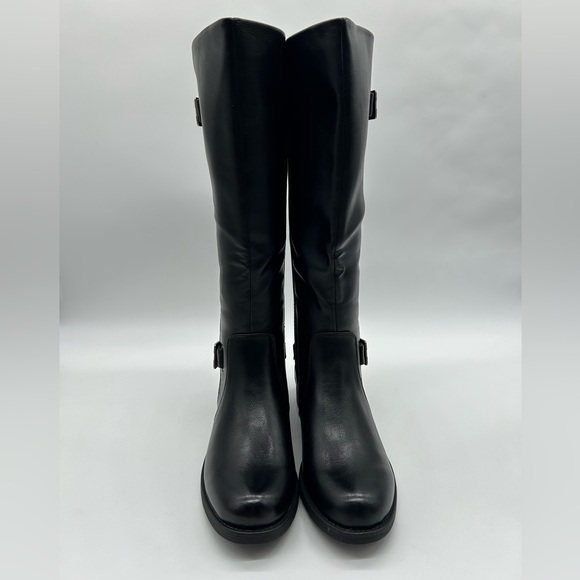 Baretraps Carmen Black Knee-High Boots Size 8.5 | Vegan Leather | New With Box - Picture 6 of 12